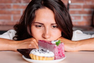 woman craving sugar