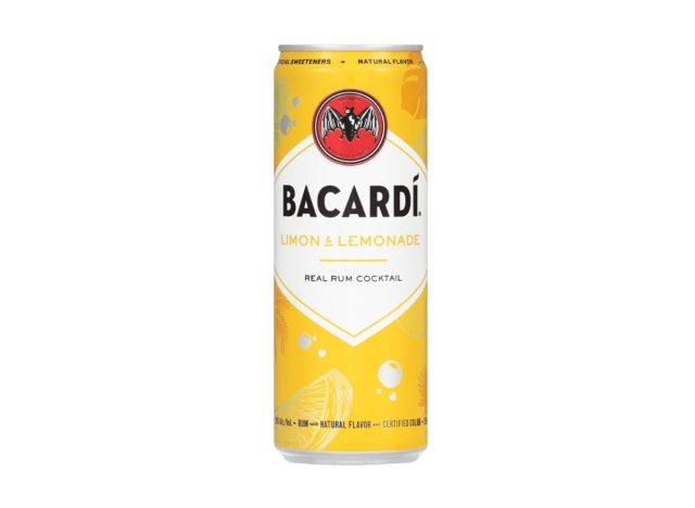 Bacardi limon canned cocktail