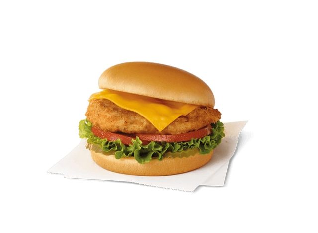 Chick-fil-A Deluxe Sandwich with American Cheese
