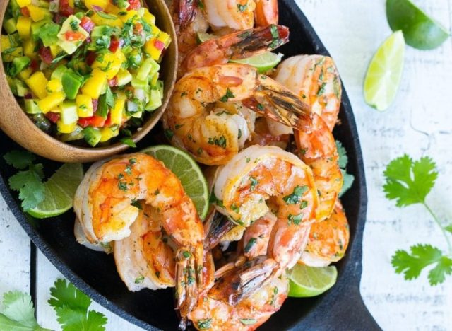 Cilantro lime shrimp