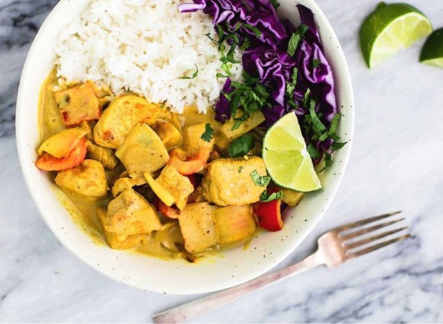 coconut curry chicken