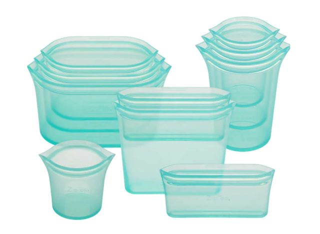 Costco Zip Top Reusable Silicone Containers