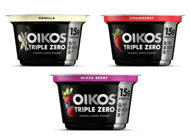 Dannon Oikos Triple Zero Yogurt