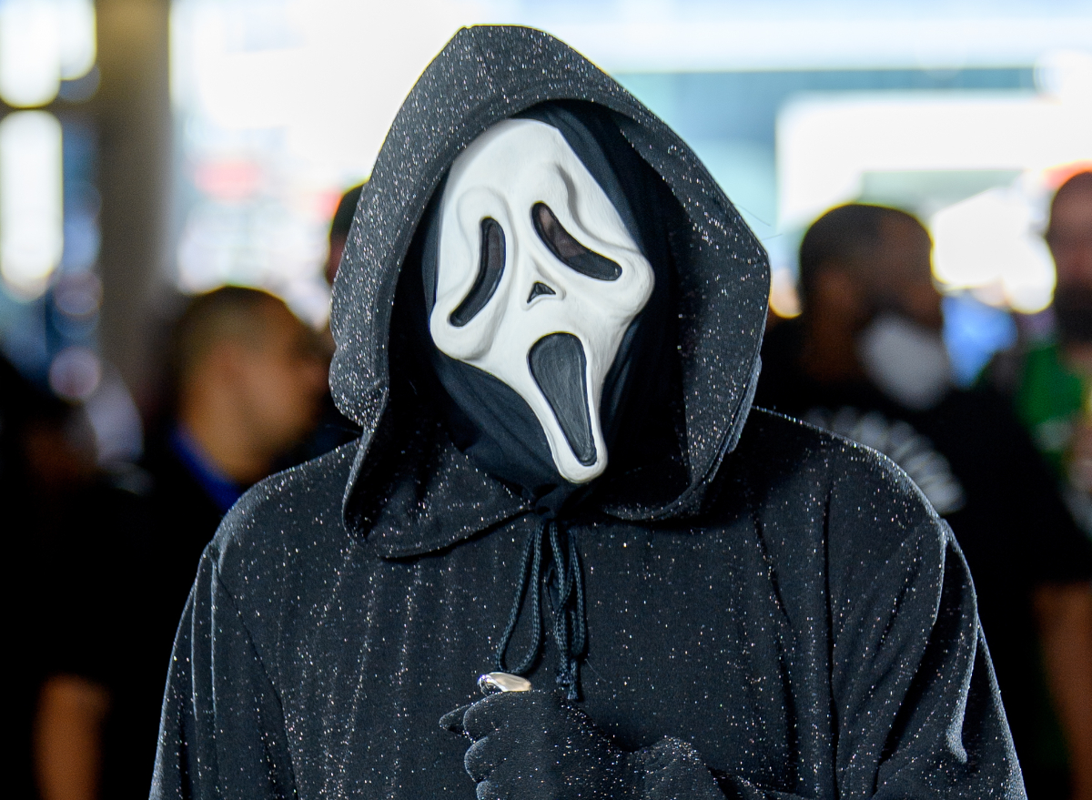 ghostface from 'scream' movies