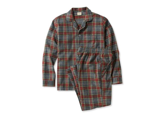 L.L. Bean Scotch Plaid Flannel Pajamas