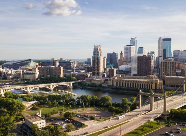 downtown Minneapolis, Minnesota