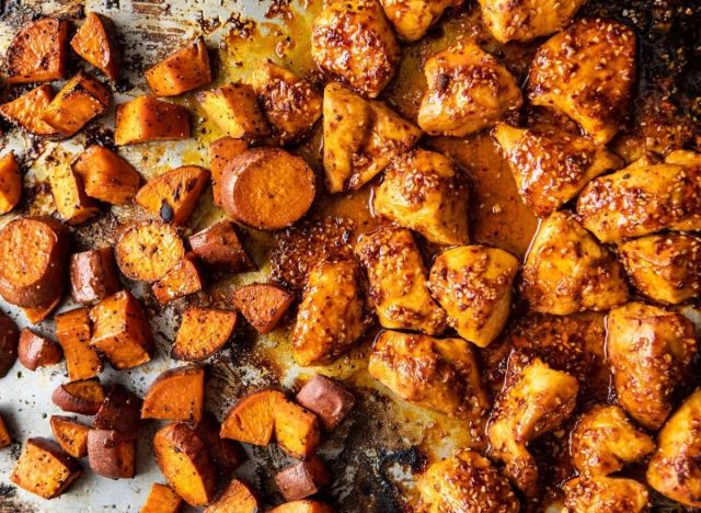 Sheet Pan Korean Chicken Bowl