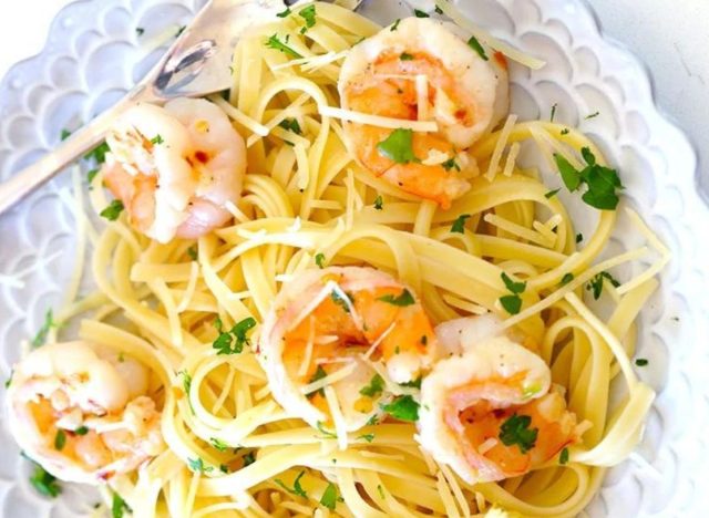 Skinny Shrimp Scampi