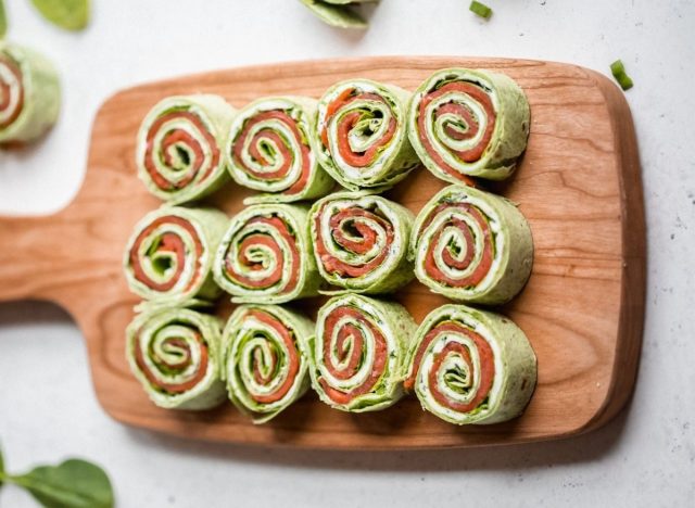 Smoked Salmon Pinwheels