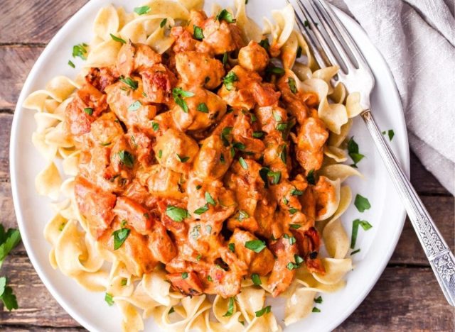 Smokey Chicken Paprikash