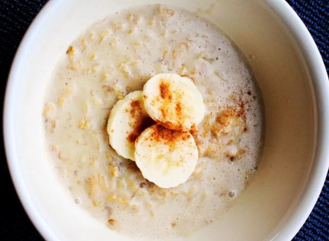 oats with banana and ginger