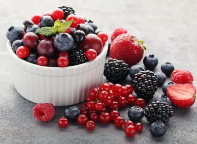 bowl of berries