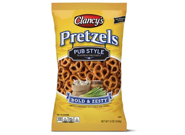 clandy's pub-style pretzels