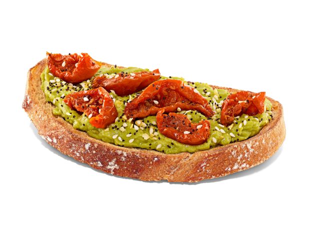 dunkin' avocado and roasted tomato toast