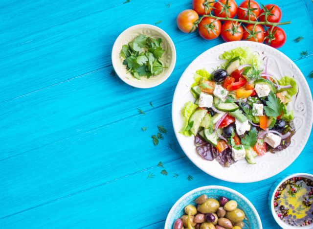 greek salad mediterranean diet