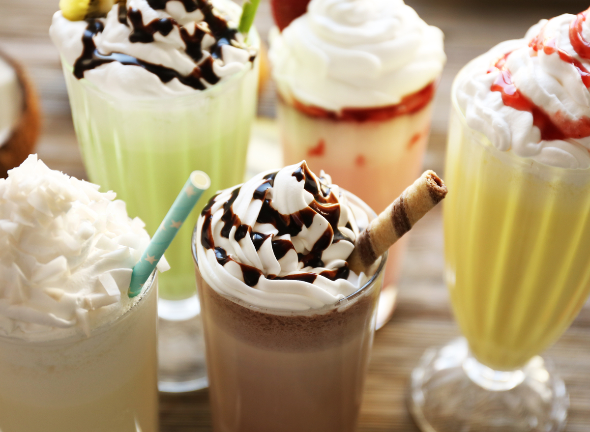 milkshake assortment