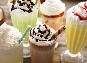 milkshake assortment