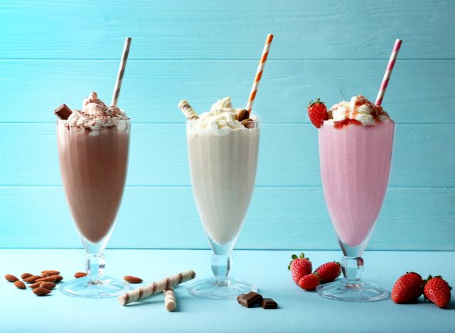 milkshakes