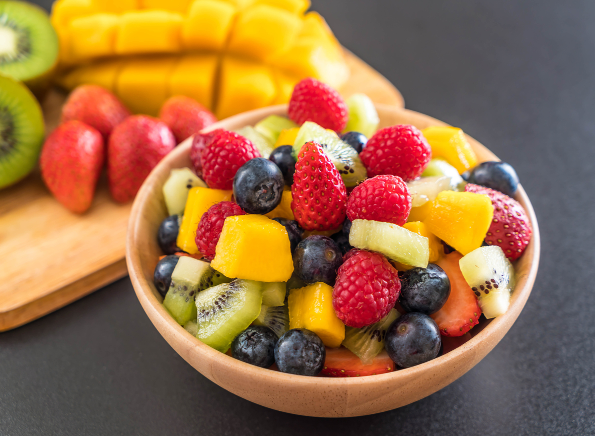 mixed fruit bowl