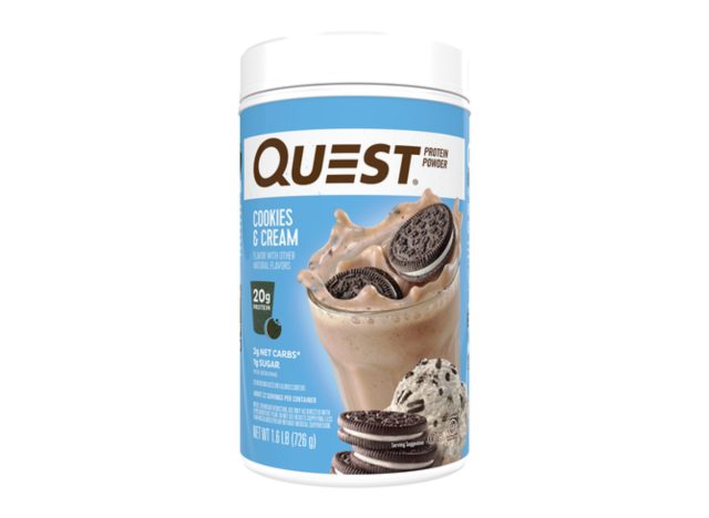 quest cookies & cream protein powder