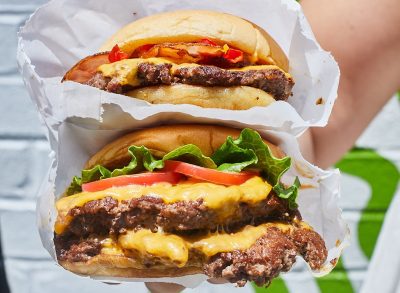 shake shack cheeseburgers