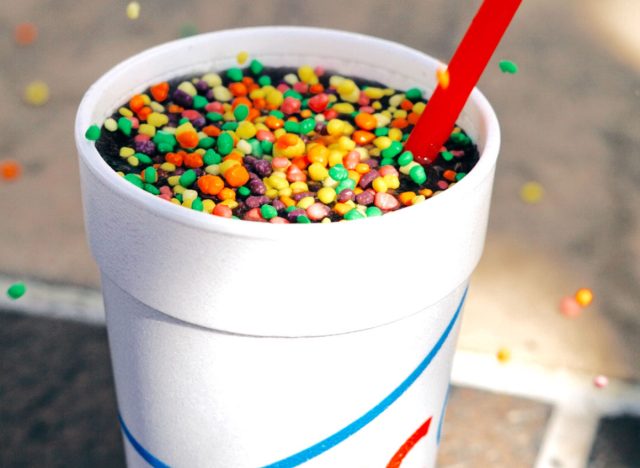 sonic milkshake with nerds