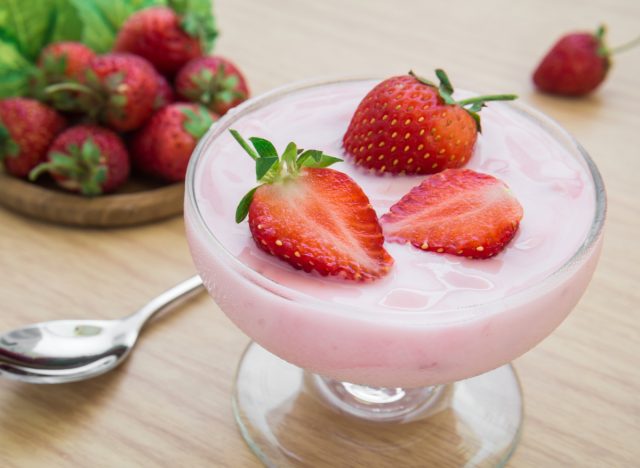 strawberry yogurt