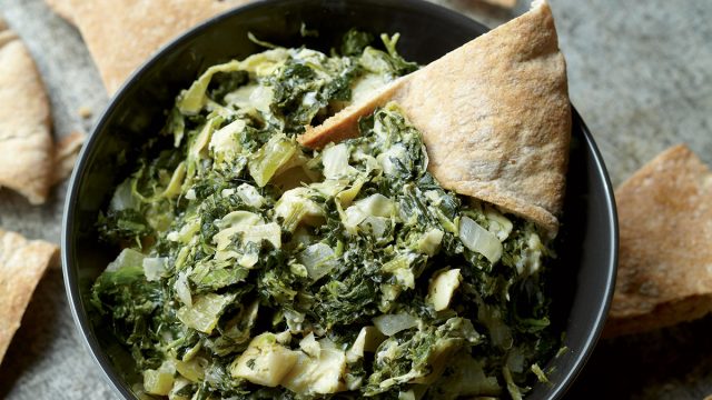 Slow Cooker Spinach Artichoke Dip - Gimme Some Oven