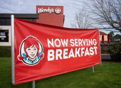 wendys breakfast sign