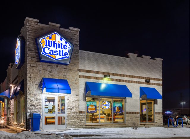 white castle by night