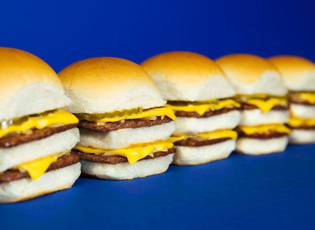 white castle sliders