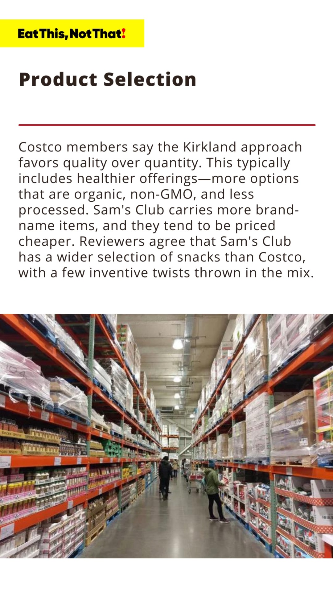 6 Major Differences Between Costco and Sam's Club Right Now — Eat This Not  That