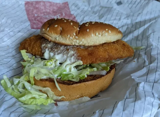 Arby's Crispy Fish Sandwich