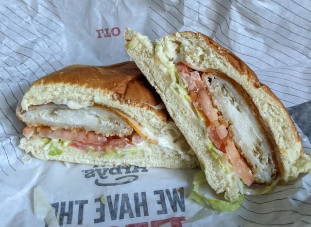 Arby's King's Hawaiian Fish Deluxe