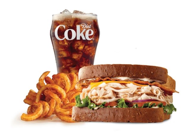 Arby's Roast Turkey Ranch & Bacon Sandwich Meal