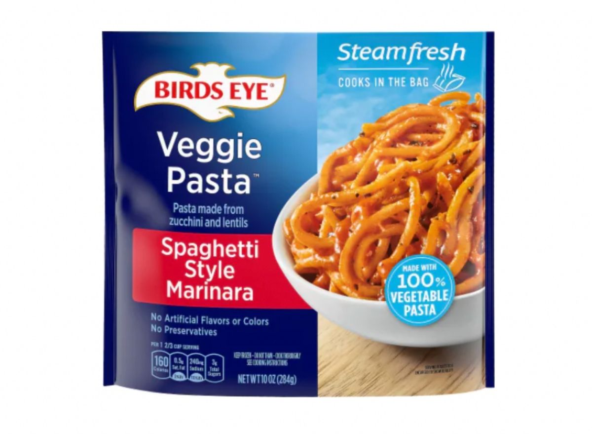 Birds Eye Spaghetti Style Marinara Veggie Pasta