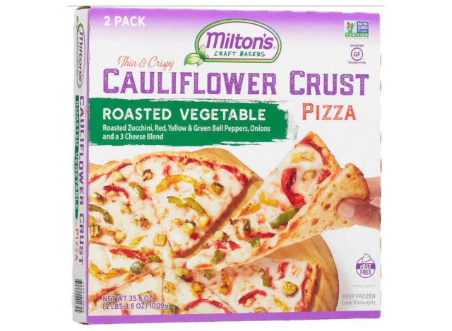 Costco Milton's Cauliflower Crust Roasted Vegetable Pizza