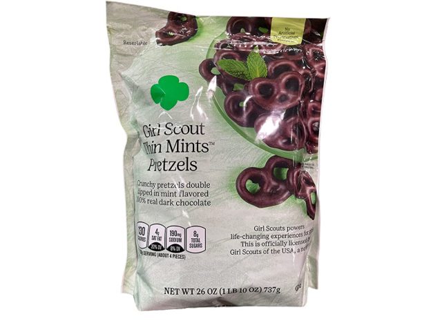 Costco Thin Mints Pretzels