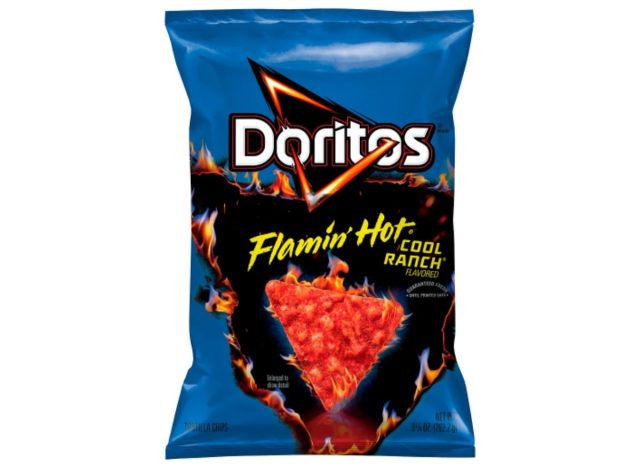 We Did A Taste Test Of Doritos Flamin' Hot Nachos