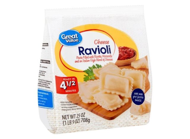 Great Value Cheese Ravioli