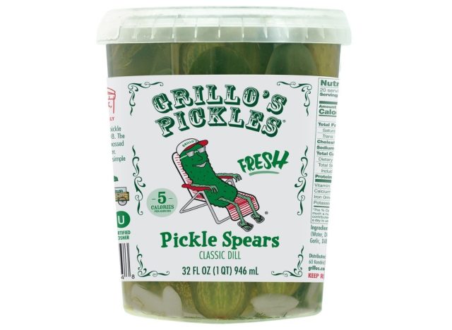 Grillo's Pickles Dill Spears