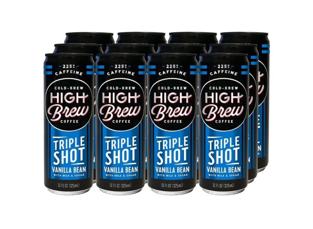 High Brew Coffee Triple Shot Vanilla Bean