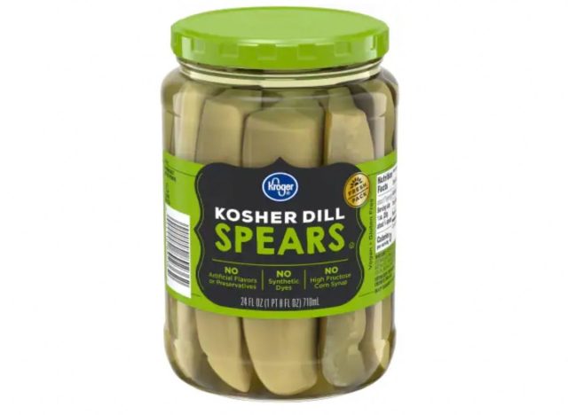 Kroger Kosher Dill Pickle Spears