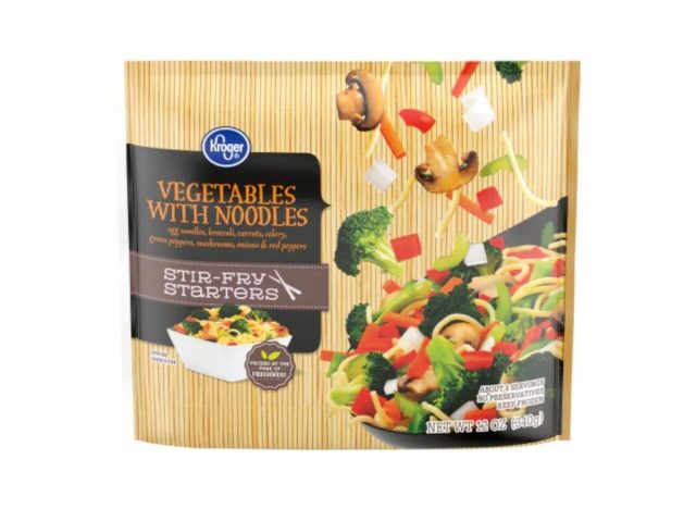 Kroger Stir Fry Starters Vegetables With Noodles