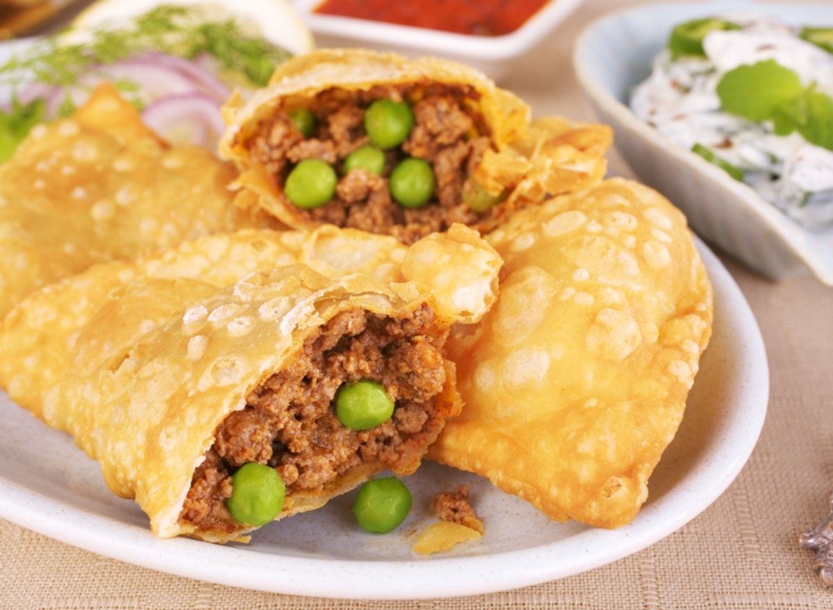 Meat-Filled Samosas