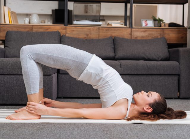 backwards bend yoga move to improve flexibility