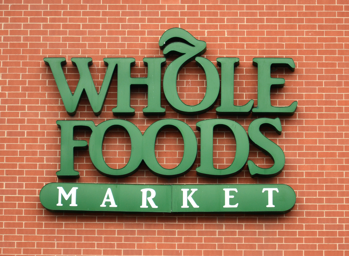 whold foods market sign