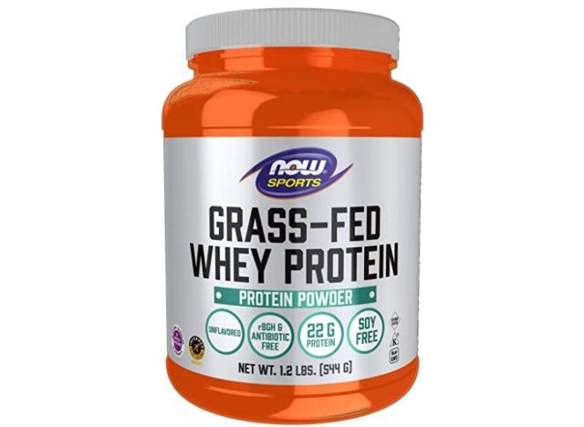 Now Sports whey protein powder