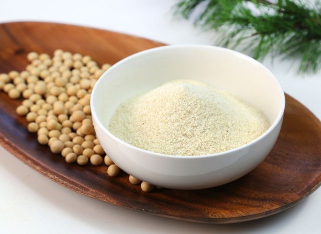Okara soybean powder