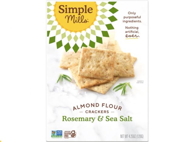 Simple Mills Rosemary & Sea Salt Almond Flour Crackers